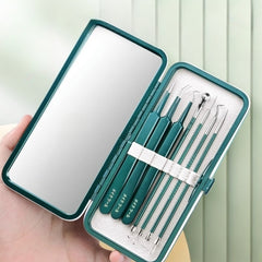 7pcs Acne Needle Set Acne Tweezers Pimple Picking Tool