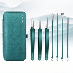 7pcs Acne Needle Set Acne Tweezers Pimple Picking Tool