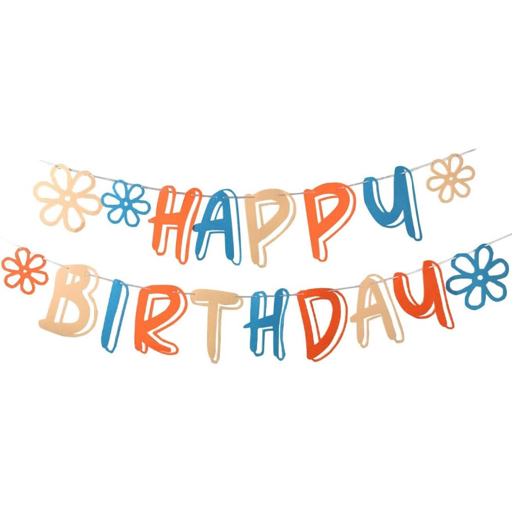 Dinosaur Jungle Theme Happy Birthday Banner