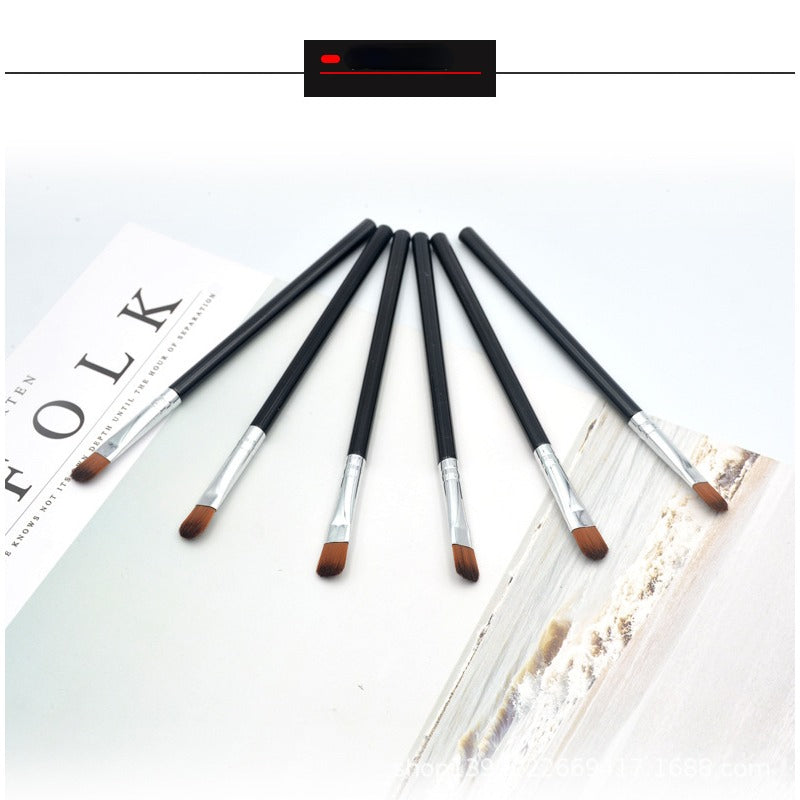 6pcs Eye Makeup Brushes for Flawless Blending Eyeshadow