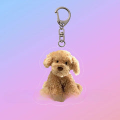 Y2k Puppy Keychain Acrylic Backpack Pendant