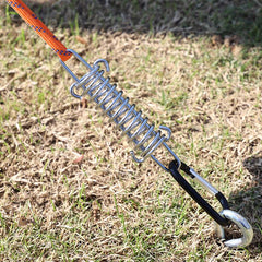 4pcs Dog Cable Training Leash Springs for Outdoor Camping B