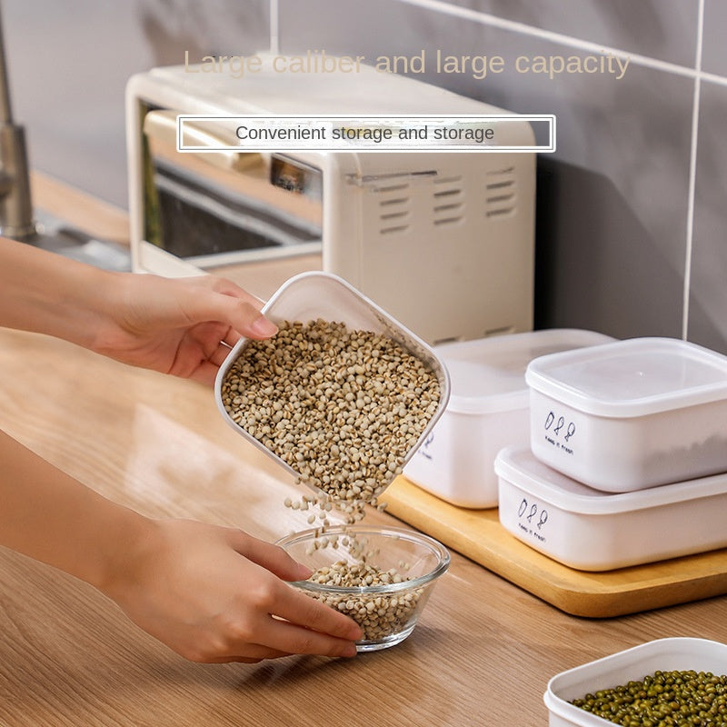 3pcs Plastic Sealed Heating Bento Lunch Box Refrigerator Fresh keeping Box