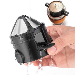 Stainless Steel Coffee Filter Portable Coffee Maker For Office Camping Travel