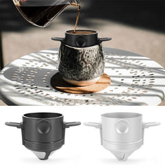 Stainless Steel Coffee Filter Portable Coffee Maker For Office Camping Travel