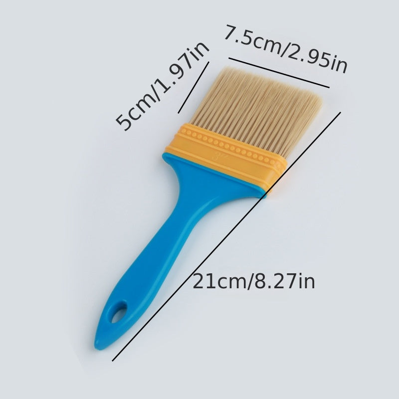 3pcs Waterproof Nylon Paint Brush Set