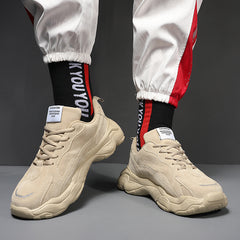 Men's Chunky Lace-Up Dad Sneakers