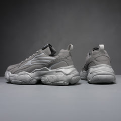Men's Chunky Lace-Up Dad Sneakers