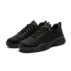 Men's Casual Lace-up Sneakers Comfortable Walking Shoes