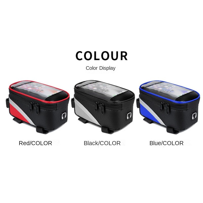 Bicycle Beam Bag Upper Tube Touch Screen Mobile Phone Bag