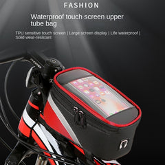Bicycle Beam Bag Upper Tube Touch Screen Mobile Phone Bag