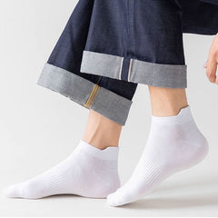 Men's Summer Thin Sweat Absorbing Breathable Low Cut Socks