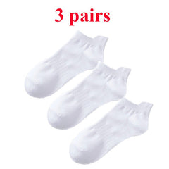 Men's Summer Thin Sweat Absorbing Breathable Low Cut Socks