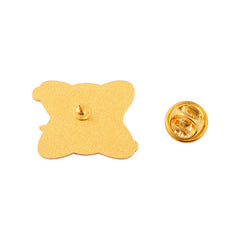 Creative Plant-shaped Metal Pins for Fashionable Decoration