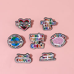 Colorful Cartoon Enamel Pins for Backpack Clothes Cap Holiday Gift