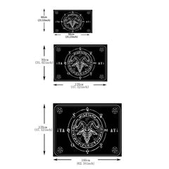 1pc Halloween Satan Kitchen Rug Polyester Carpet Mat