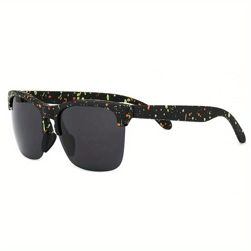 Large Frame Polarized Sunglasses for Cycling and Driving
