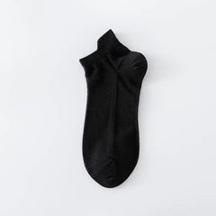 5 Pairs Men's Breathable Mesh Cotton Ankle Socks