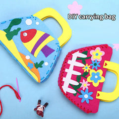 Kids Sewing Crafts Supplies DIY Craft Kit For Candy Bag