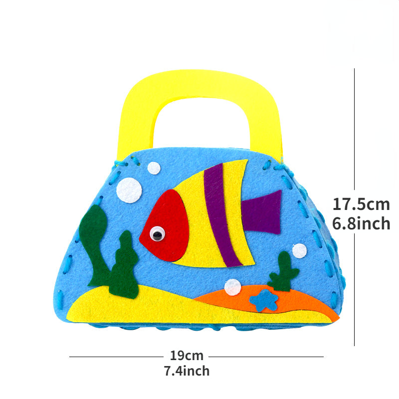 Kids Sewing Crafts Supplies DIY Craft Kit For Candy Bag
