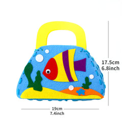 Kids Sewing Crafts Supplies DIY Craft Kit For Candy Bag