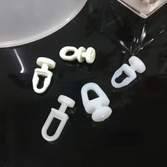 30pcs Plastic Curtain Pulley Modern Home Improvement Windows Curtains Hardware