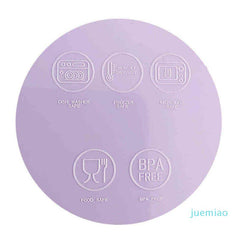 400ml Baby Silicone Bowl With Lid Baby Feeding Tableware