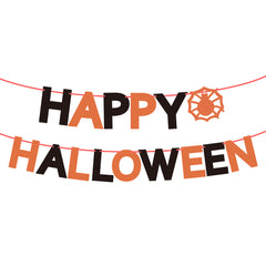 Halloween Banner Spider Party Decorations Supplies
