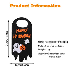 Halloween Hanging Decor Pumpkin Skull Ghost Cat Pattern Props