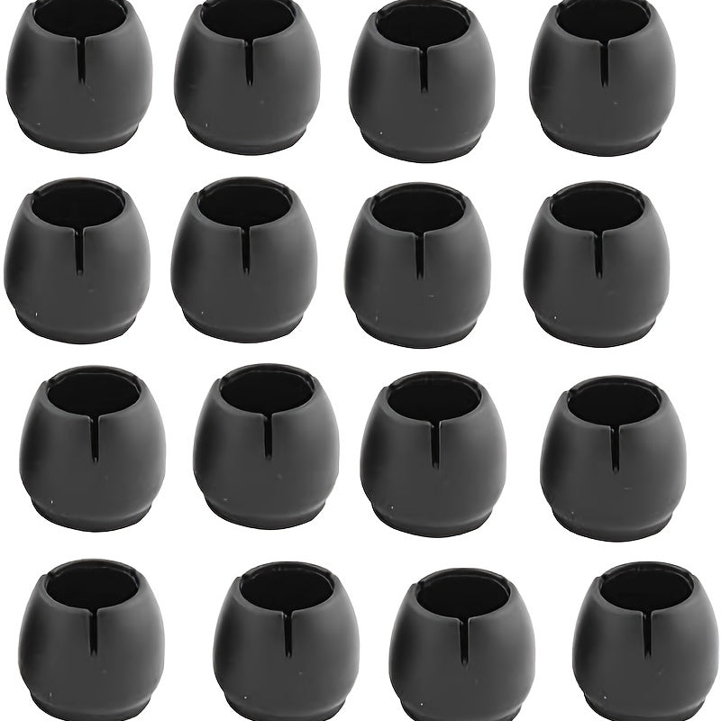 16pcs Silicone Chair Leg Caps Floor Protectors Furniture Feet Cover