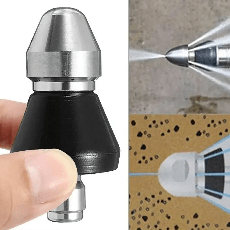 High Pressure Pipe Dredging Nozzle Washer - Sewer Cleaning Tool