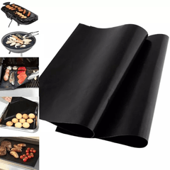 1pc Reusable Non Stick BBQ Grill Mat Baking Sheet Outdoor Picnic Cooking Tool