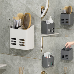 Wall Mounted Cosmetic Storage Rack Bathroom Organizer Stand