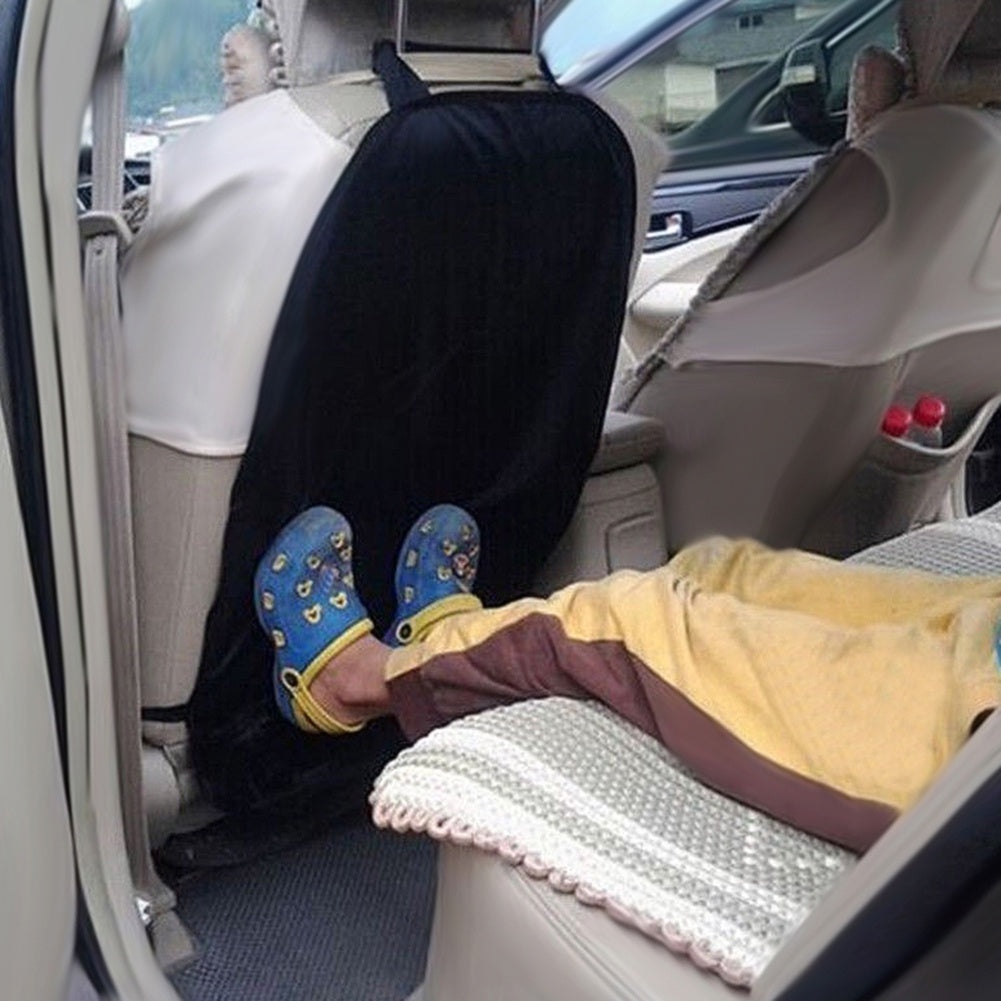 2pcs Car Seat Back Protector Pad Kid Anti Kick Mat Cover Waterproof