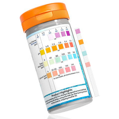 Pool & Hot Tub Test Strips - PH, Chlorine, Bromine, Alkalinity