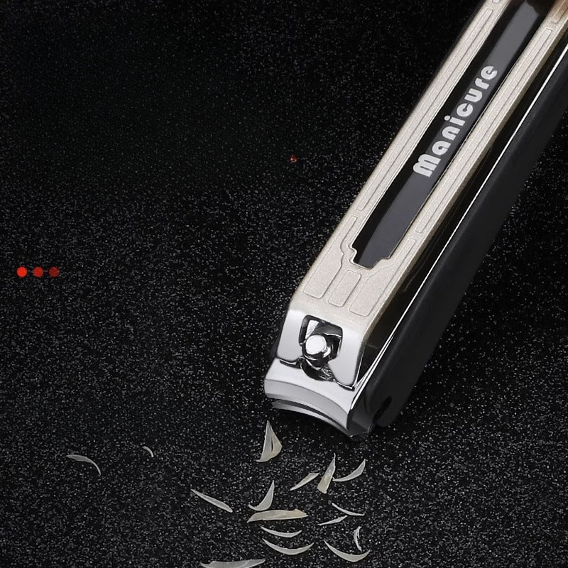 Portable Nail Clippers Set Fingernail & Toenail Cutter Manicure Tool