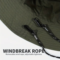 Foldable Hat Backpack Buckle Waterproof Fisherman Hat Men Women