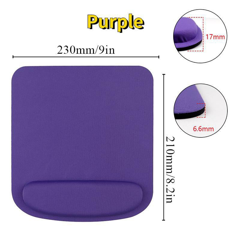 Colorful Mouse Pad with Hand Rest for Comfort and Style