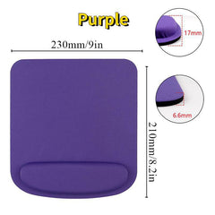 Colorful Mouse Pad with Hand Rest for Comfort and Style