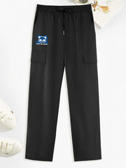 Men's Stretch Cargo Pants with Pockets for Summer/Fall