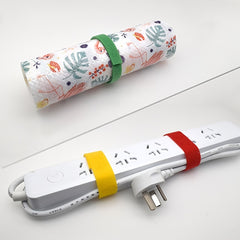 6 Rolls Hook And Loop Straps Reusable Organizer Fastening Tape