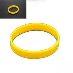 Minimalism Silicone Bracelet Waterproof Reusable Wristband Sport Wrist Band