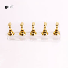 5 Colors Magnetic Nail Holder Stand Shelf for Nail Practice