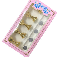 5 Colors Magnetic Nail Holder Stand Shelf for Nail Practice