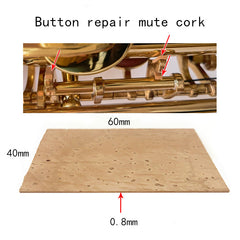 Mid Tone Saxophone Curved Cork Button Mute Cork