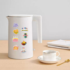 50pcs Happy Birthday Cartoon Stickers For Notebook Car Laptop