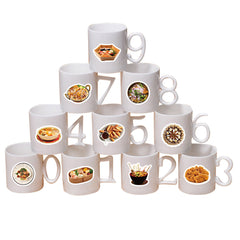 90pcs Food Stickers For Notebook Phone Waterproof Gift