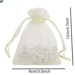 10pcs Organza Pouches Drawstring Gift Bags Jewelry Candy