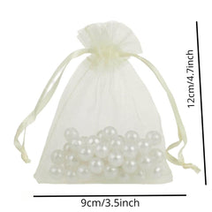10pcs Organza Pouches Drawstring Gift Bags Jewelry Candy