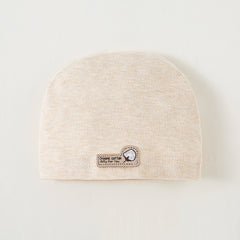 Striped Boneless Cotton Beanie Cap for Baby 0-3m
